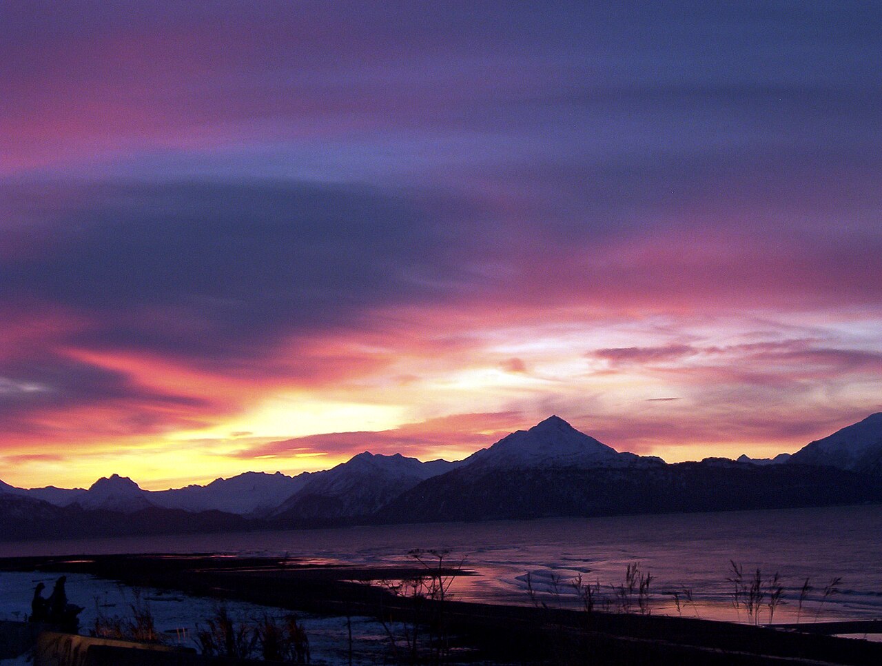 Kachemak Bay sunset, Homer